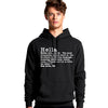 Hella Heavy Black Hoodie