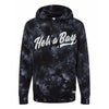 Tie Dye Black Hoodie