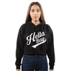 Hella Bay Cropped Hoodie