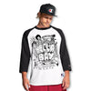 Champion | Hella Bay 510 Sketch Baseball Tee Hella Bay Clothing Small White 