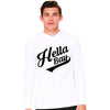 HB White Hoodie Shirt Hella Bay Clothing Small 