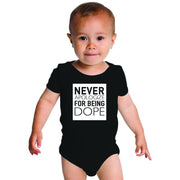 Never Apologize Onesie Kids Hella Bay Clothing 6 