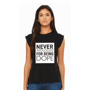 Never Apologize Womens Tee Hella Bay Clothing Small 