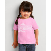 Toddler Hella Tee Hella Bay Clothing 4T Pink 