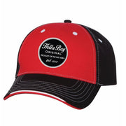 Tri-Color Dad Cap Red Hats Hella Bay Clothing 